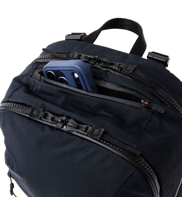 NOLLEY'S goodman「【WEXLEY/ウェクスレイ】HRD600 HAROLD CRINKLE NYLON BLACK」|リュック|