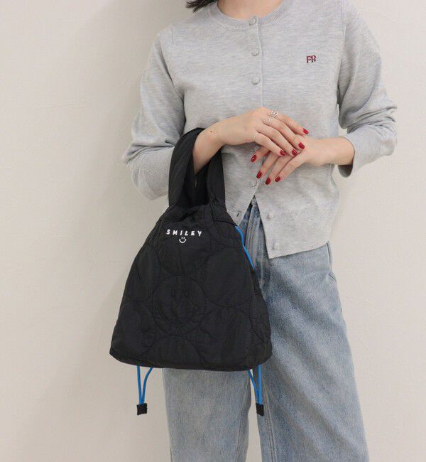 fredy emue「SMILEYキルティング巾着トートバッグ」|トートバッグ|