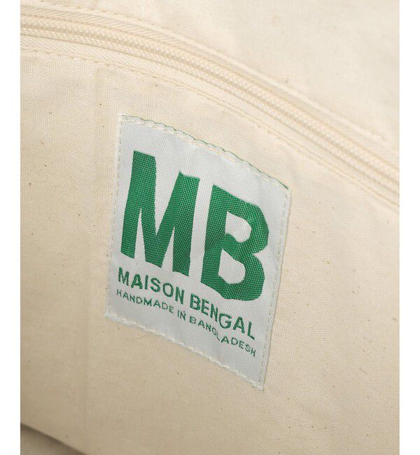 SALON adam et rope'「【MAISON BENGAL（メゾンベンガル）】Small Jute BoxTote」|トートバッグ|