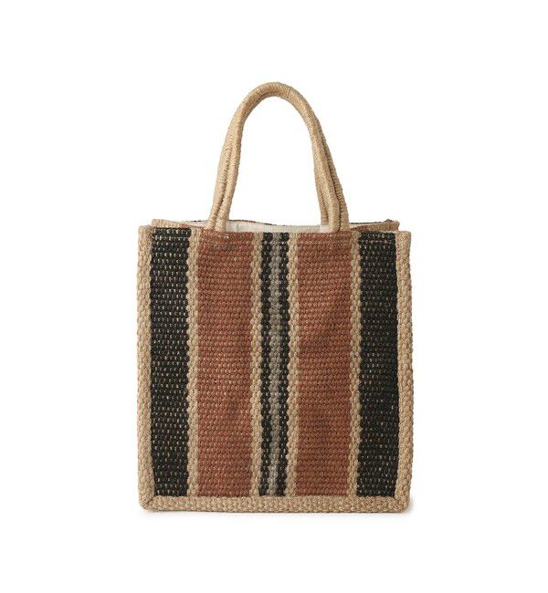 SALON adam et rope'「【MAISON BENGAL（メゾンベンガル）】Small Jute BoxTote」|トートバッグ|