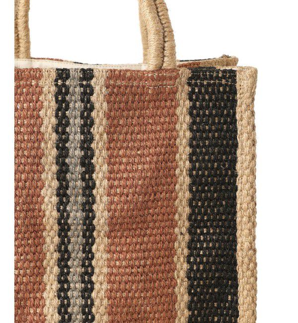 SALON adam et rope'「【MAISON BENGAL（メゾンベンガル）】Small Jute BoxTote」|トートバッグ|