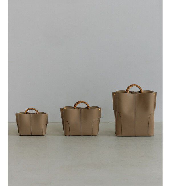 E'POR「【E'POR】BAMBOO BAG Large/A4対応・通勤・26SS」|トートバッグ|