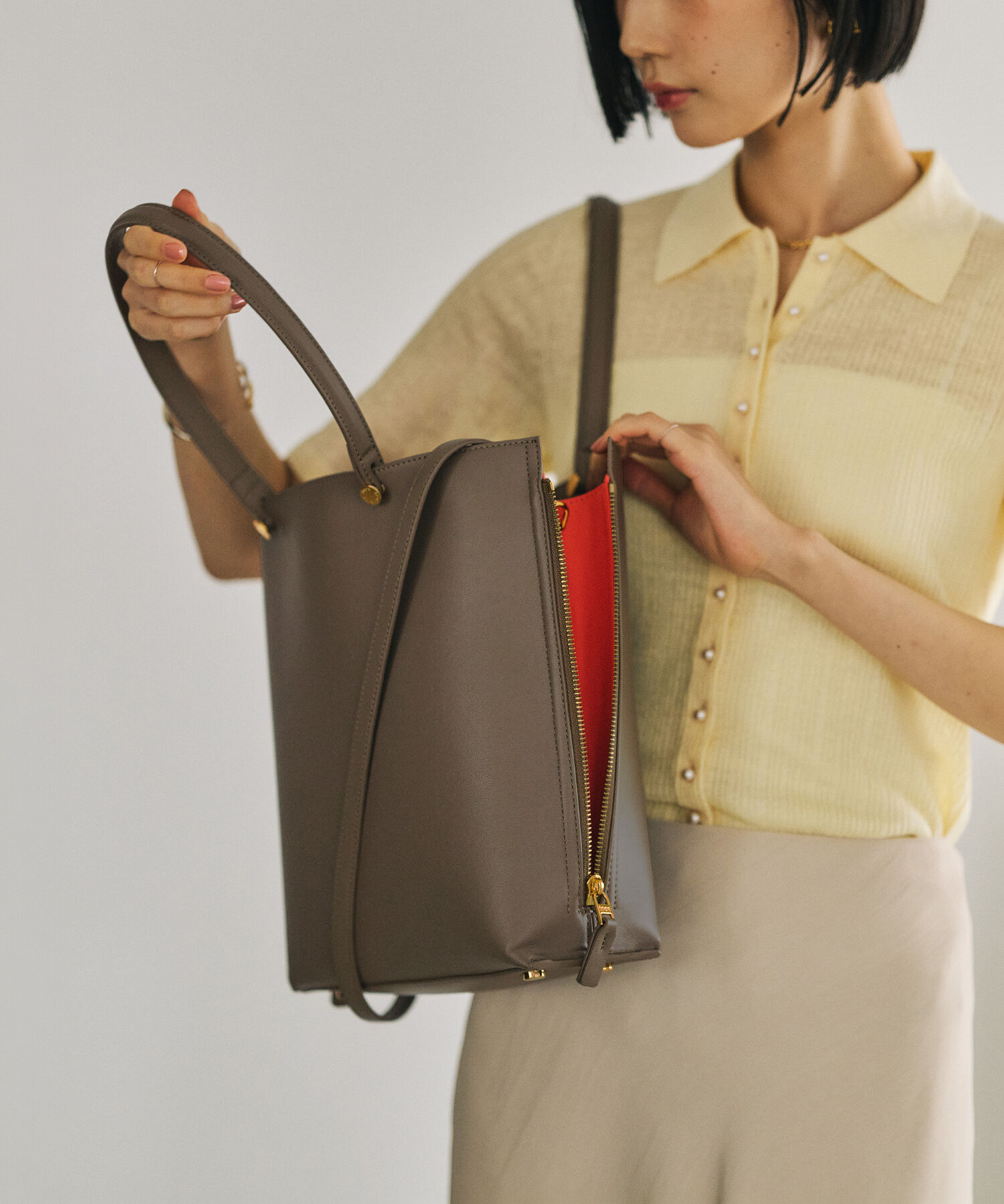 E'POR「【E'POR】Y BAG Short/通勤・軽量・新型・26AW」|トートバッグ|