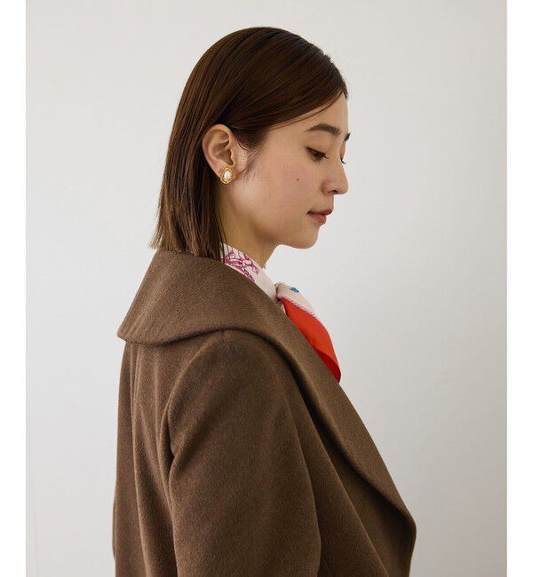 ROPE「プレミアムカシミヤショールカラーコート【一部J'aDoRe限定カラー】/逸品・26AW」|ステンカラーコート|
