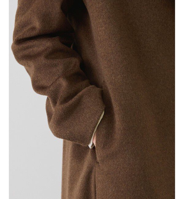 ROPE「プレミアムカシミヤショールカラーコート【一部J'aDoRe限定カラー】/逸品・26AW」|ステンカラーコート|