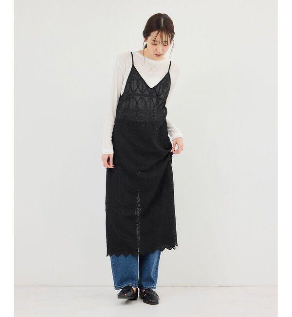 Rope&rsquo;Picnic「レースキャミワンピース」|ワンピース|