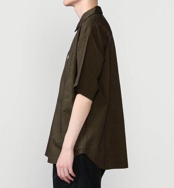 DANTON「DANTON | コットンローン 半袖ワークシャツ MEN」|シャツ・ブラウス|