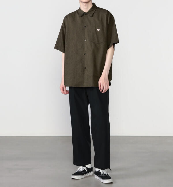 DANTON「DANTON | コットンローン 半袖ワークシャツ MEN」|シャツ・ブラウス|