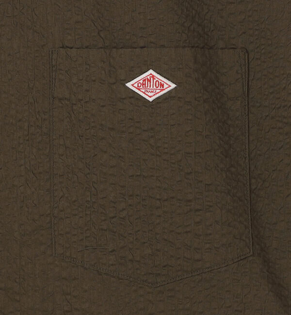 DANTON「DANTON | コットンローン 半袖ワークシャツ MEN」|シャツ・ブラウス|
