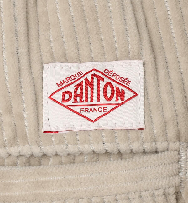 DANTON「DANTON | コーデュロイ イージーストレートパンツ WOMEN」|チノ|