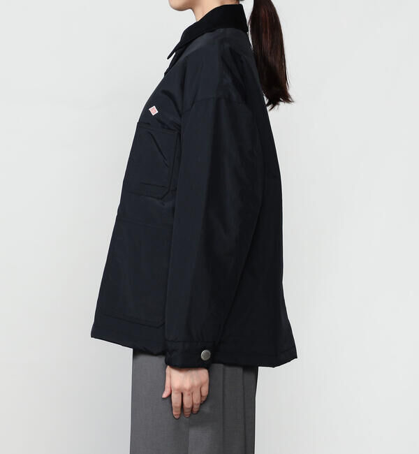 DANTON「DANTON | 中綿ナイロン カバーオールジャケット WOMEN」|ダウン|