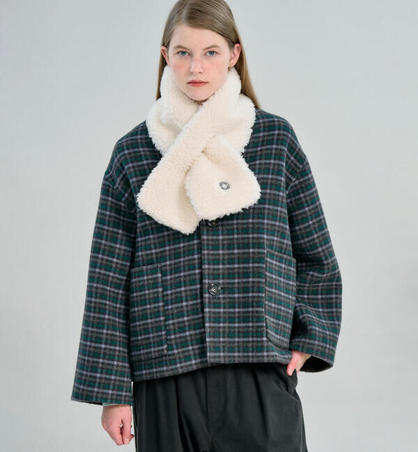ORCIVAL「ORCIVAL | ボアフリース マフラー UNISEX」|マフラー|