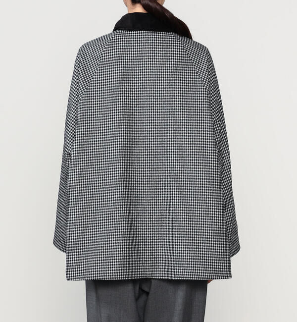  「TICCA | 〈別注〉 リバーシブル ショートコート WOMEN」|ステンカラーコート|