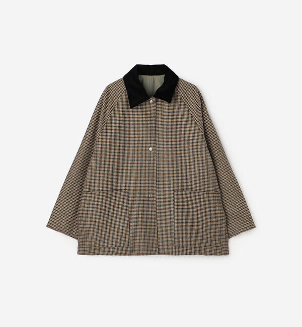  「TICCA | 〈別注〉 リバーシブル ショートコート WOMEN」|ステンカラーコート|