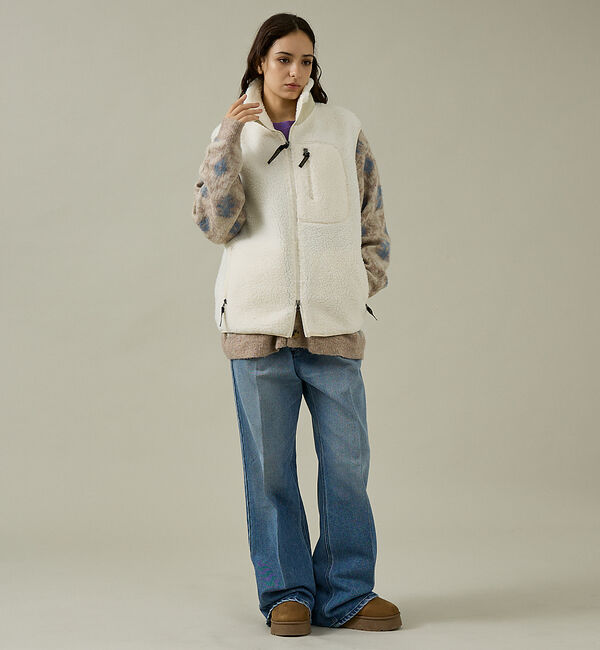 ABAHOUSE「【PENDLETON/ペンドルトン】Jaqared Boa Stand Vest」|アウトドア|