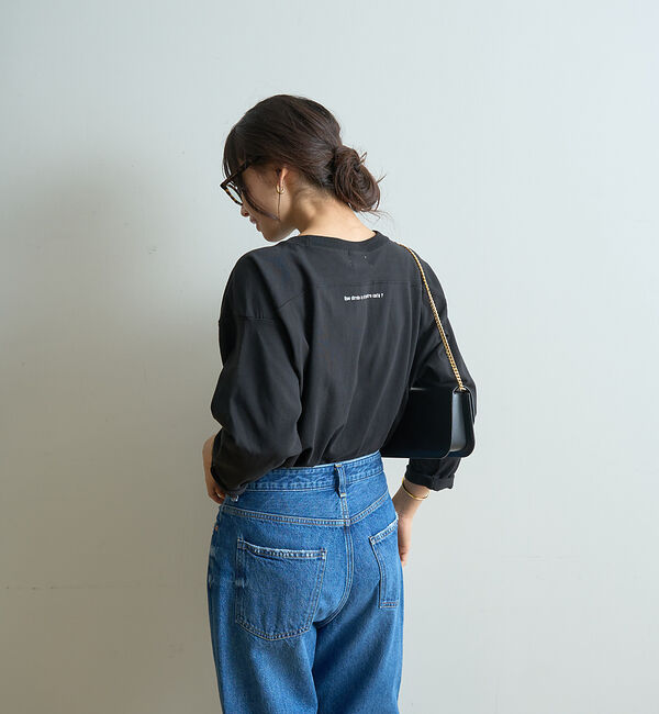 Rouge vif「フットボールロゴTEE」|Tシャツ・カットソー|