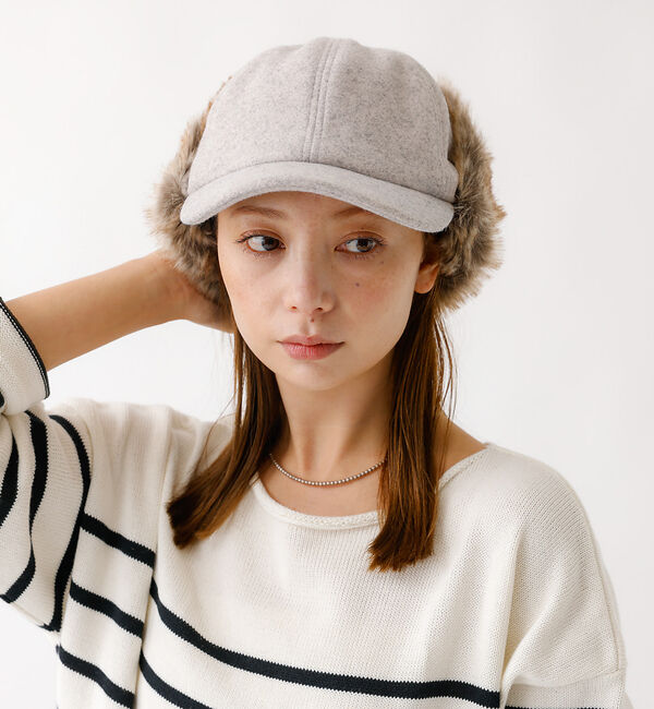Rouge vif「【RUBEN/ルーベン】RUS-6451/ウールライクドイヤーカバーキャップ/W」|その他|