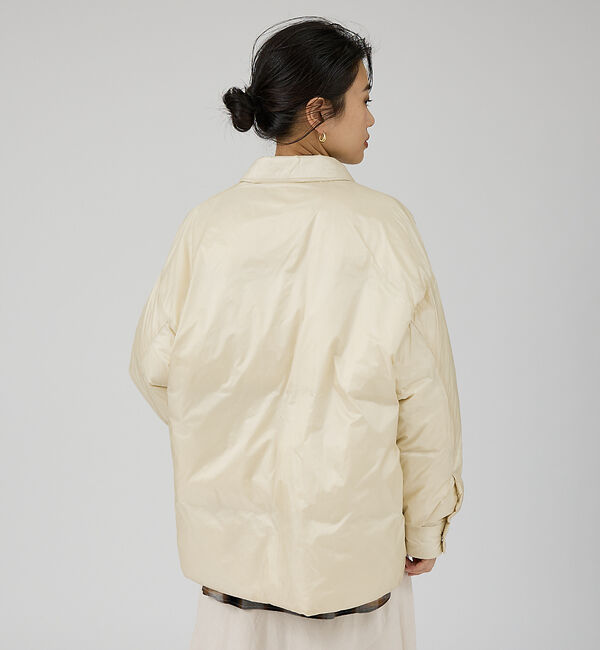 Rouge vif「【upper hights/アッパーハイツ】GENEVE ダウンシャツブルゾン」|ダウン|
