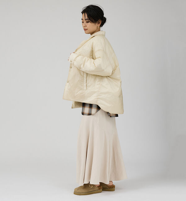 Rouge vif「【upper hights/アッパーハイツ】GENEVE ダウンシャツブルゾン」|ダウン|
