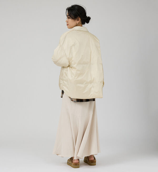 Rouge vif「【upper hights/アッパーハイツ】GENEVE ダウンシャツブルゾン」|ダウン|