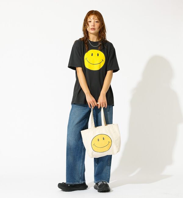 Rouge vif「【HANDTEX&times;Masayoshi Watanabe】スマイルBAG」|トートバッグ|