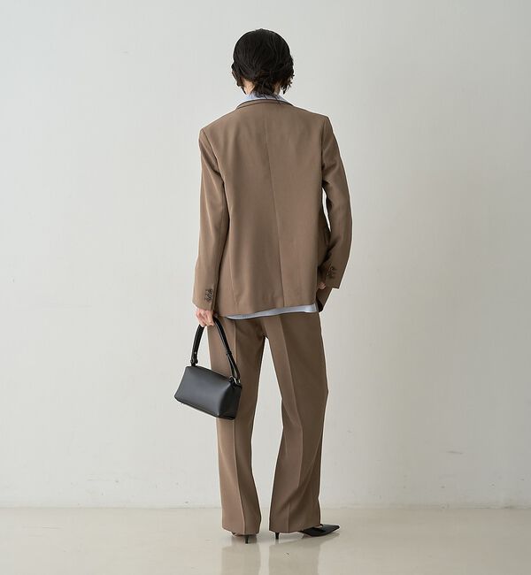 qualite「タックストレートパンツ」|その他|