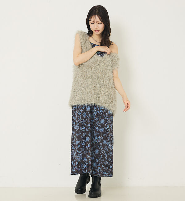 abahouse mavie「ダブルストラップキャミワンピース」|ワンピース|