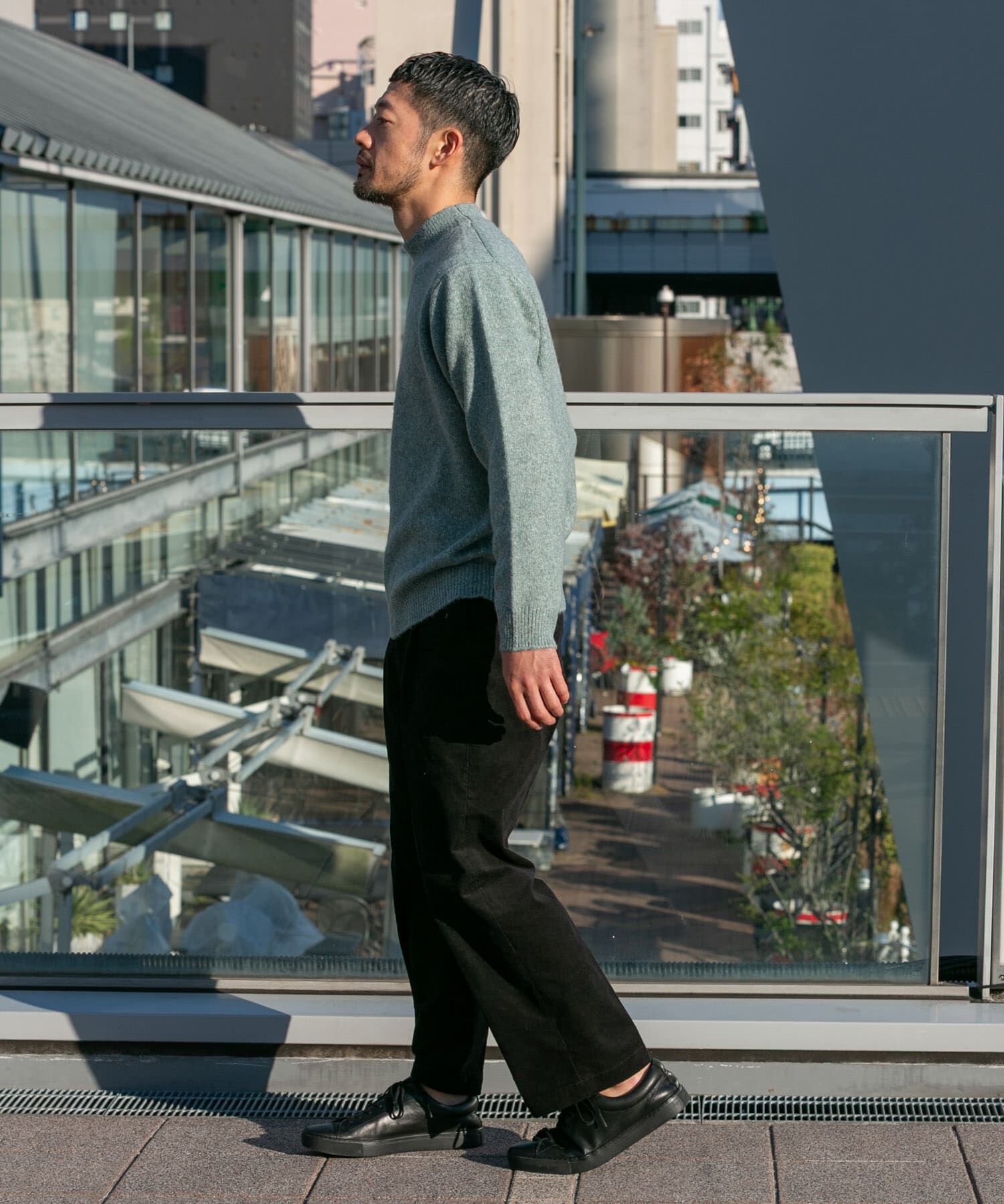 URBAN RESEARCH ROSSO「エアリーモックネックニット」|ニット・セーター|