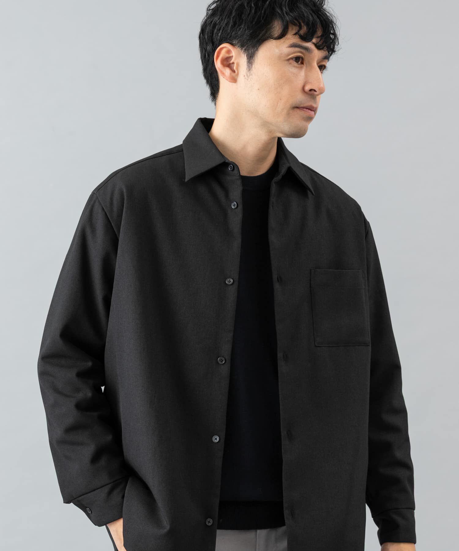 URBAN RESEARCH ROSSO「『XLサイズあり』ヒートパテッドシャツジャケット」|ダウン|