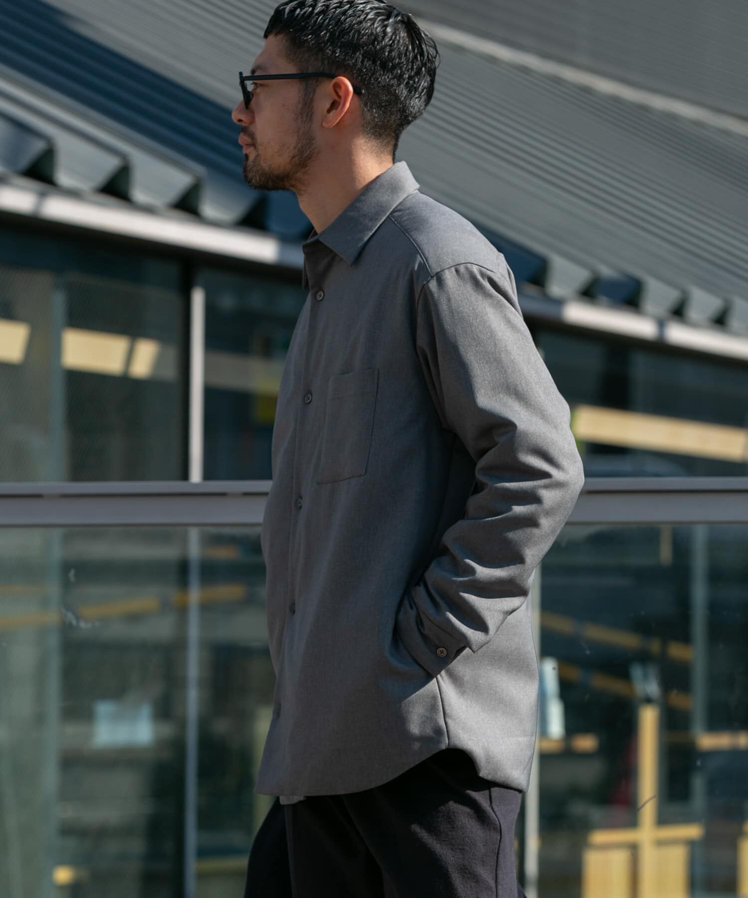 URBAN RESEARCH ROSSO「『XLサイズあり』ヒートパテッドシャツジャケット」|ダウン|