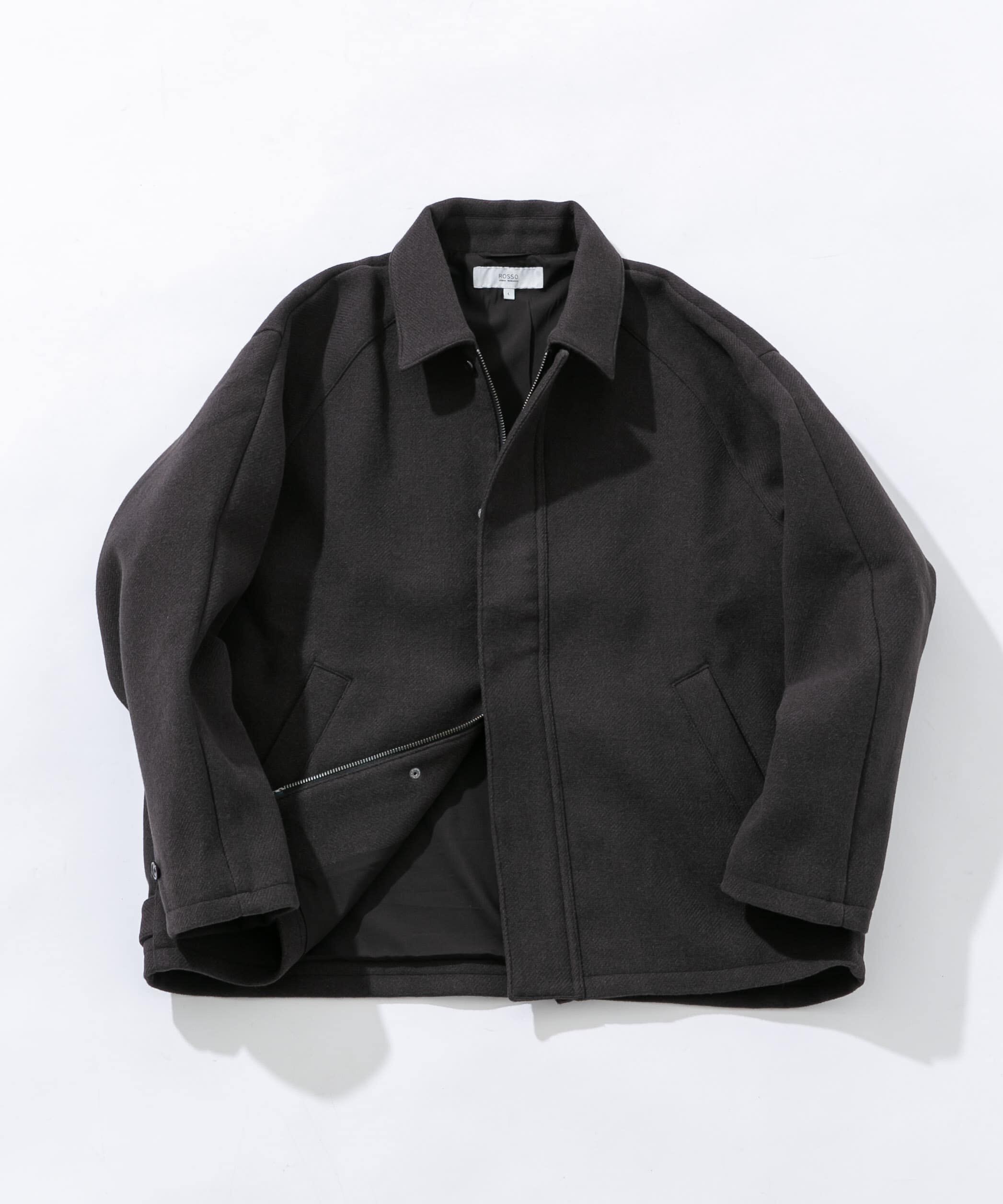 URBAN RESEARCH ROSSO「『XLサイズあり』light meltonブルゾン」|ブルゾン・スタジャン|