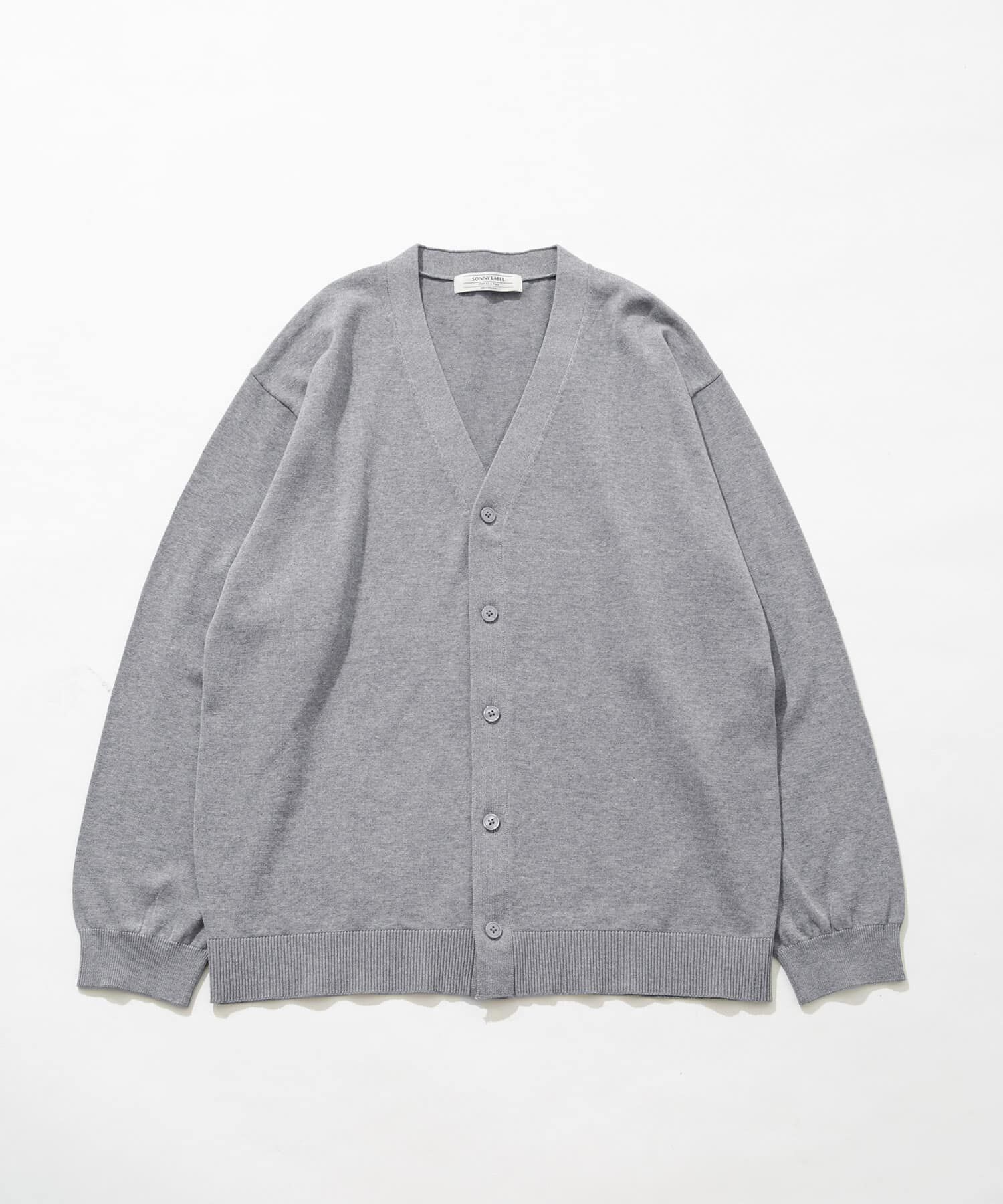 Sonny Label 「強撚コットンニットカーディガン」|カーディガン|