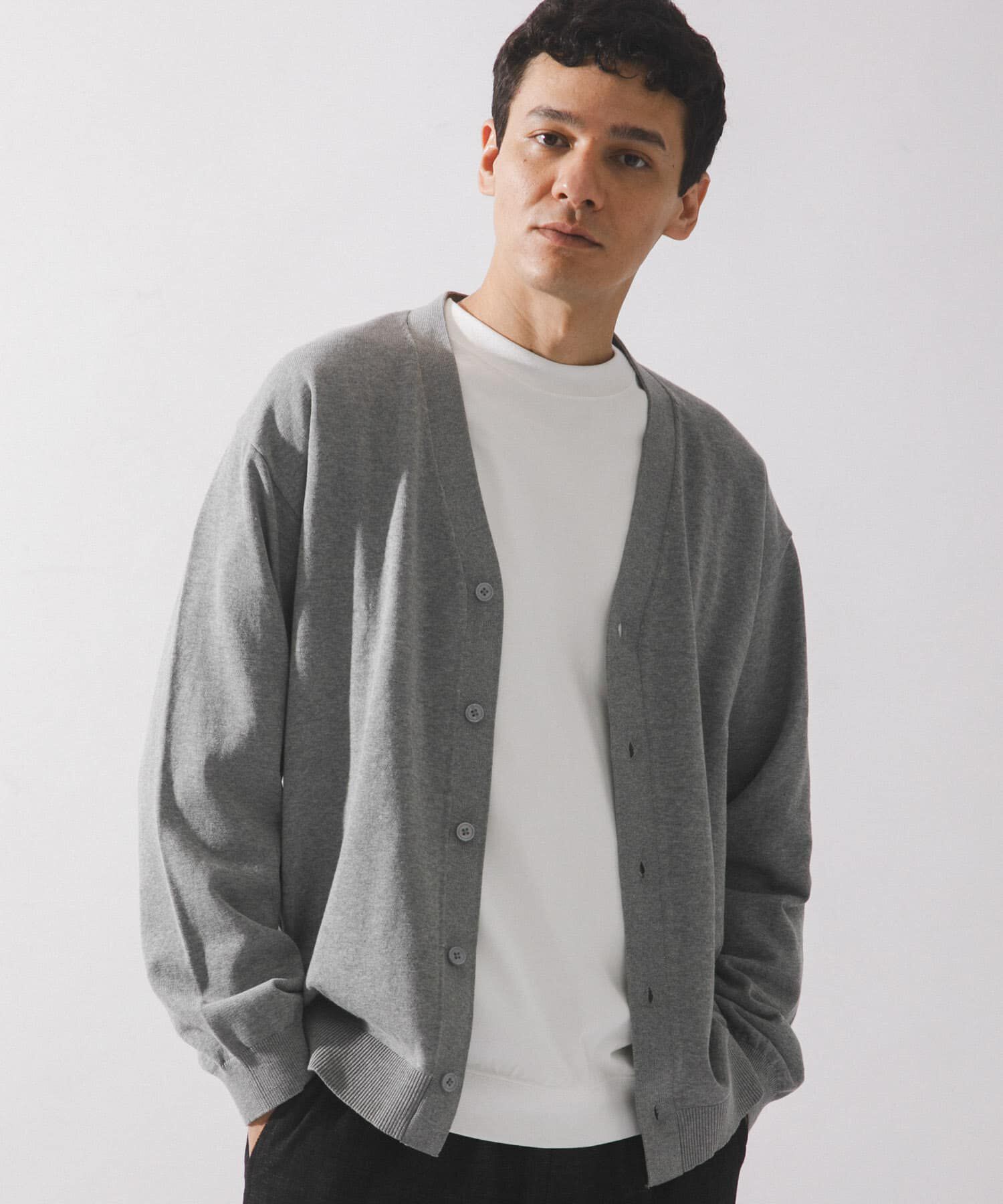 Sonny Label 「強撚コットンニットカーディガン」|カーディガン|