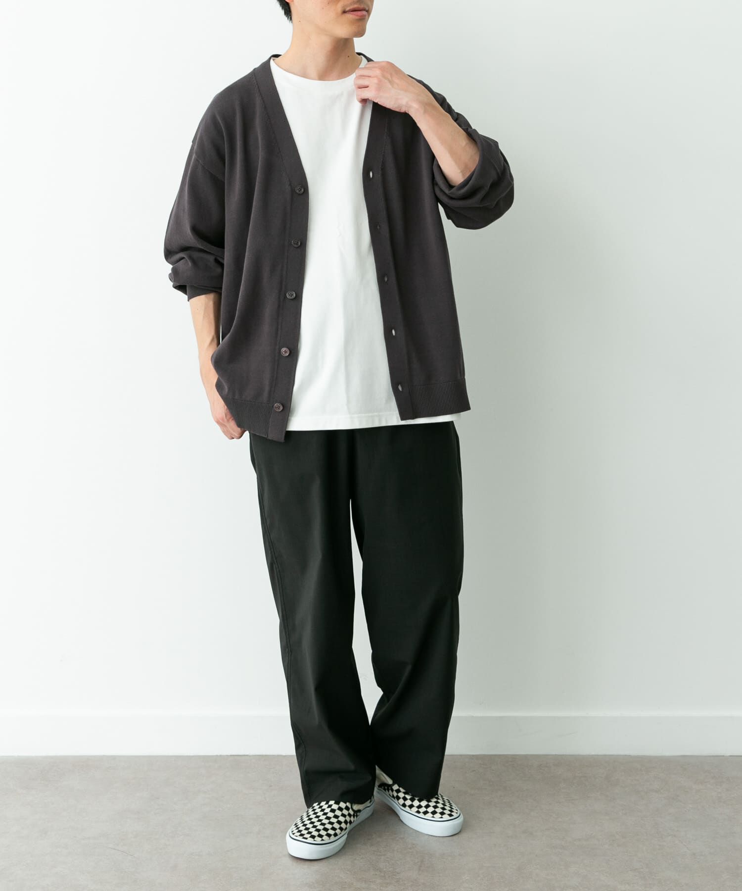 Sonny Label 「強撚コットンニットカーディガン」|カーディガン|