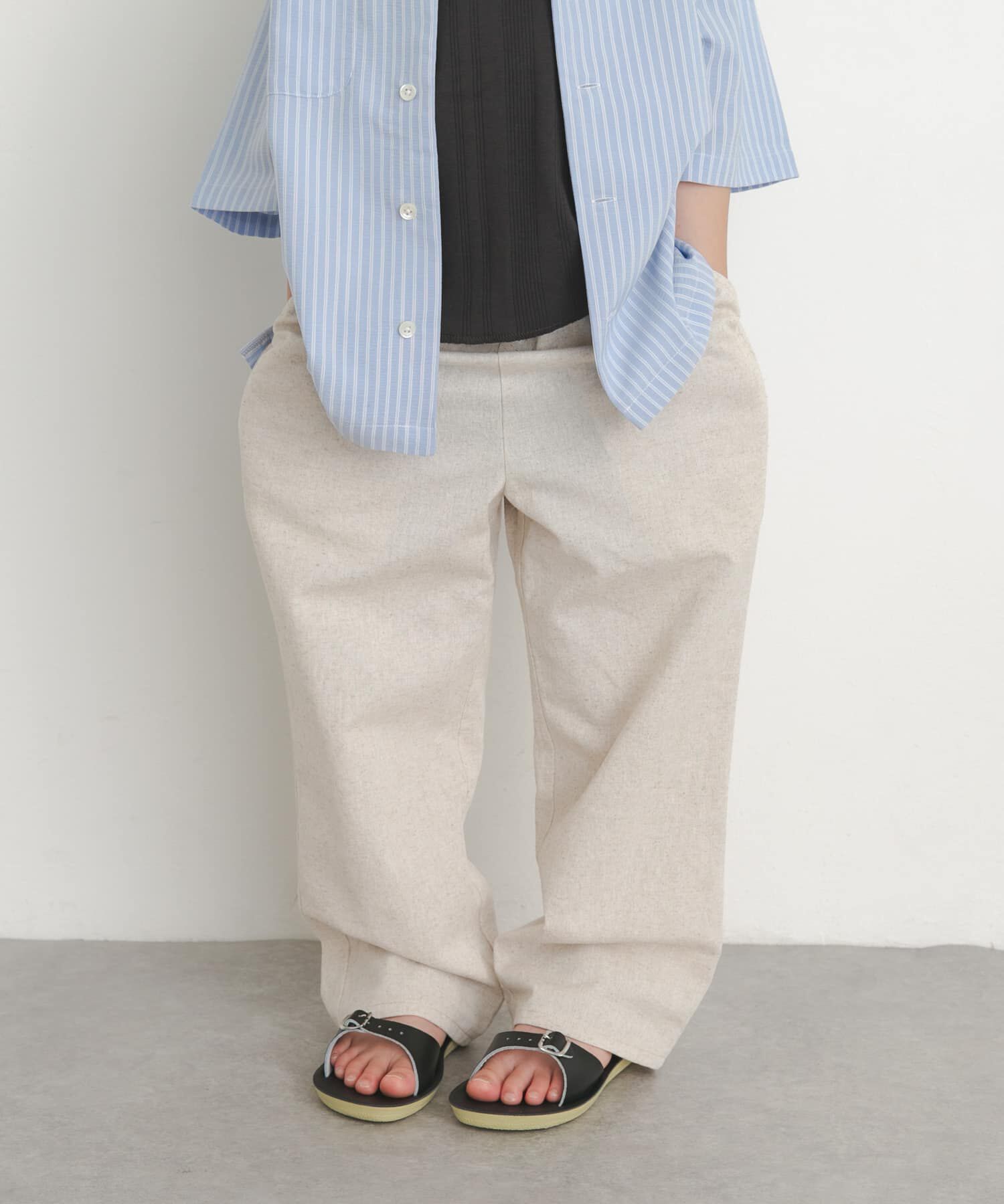 URBAN RESEARCH DOORS「コットンリネンイージーパンツ(KIDS)」|その他|