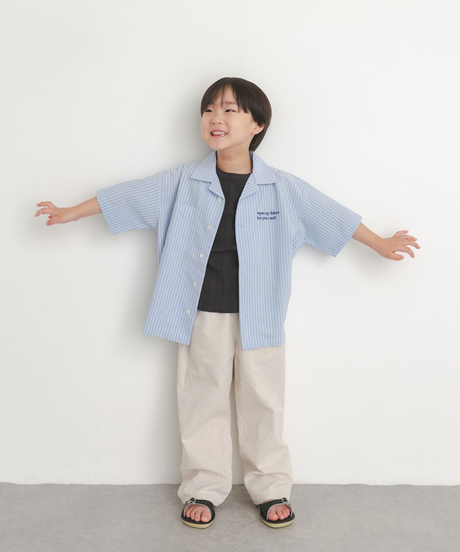 URBAN RESEARCH DOORS「コットンリネンイージーパンツ(KIDS)」|その他|