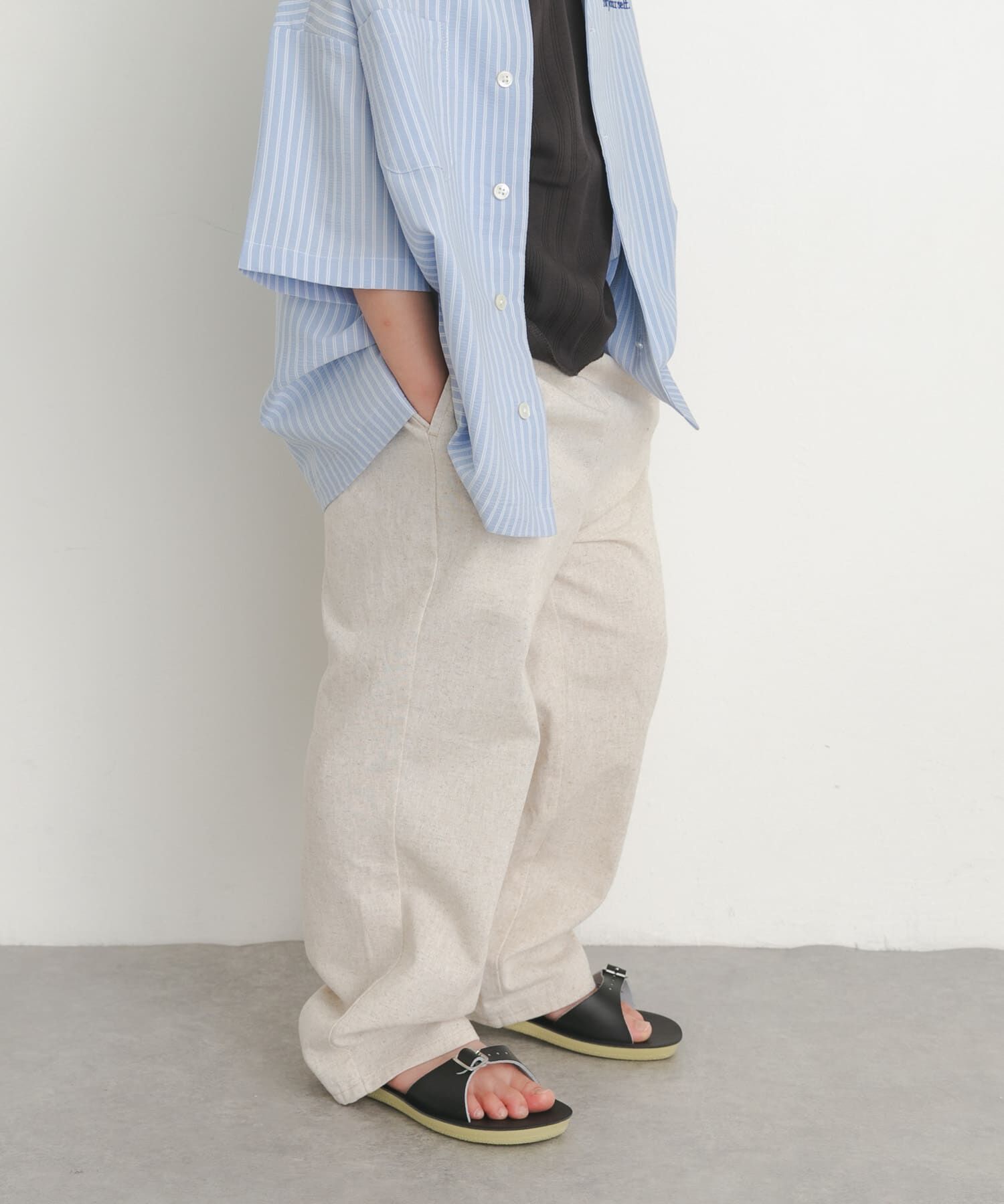 URBAN RESEARCH DOORS「コットンリネンイージーパンツ(KIDS)」|その他|