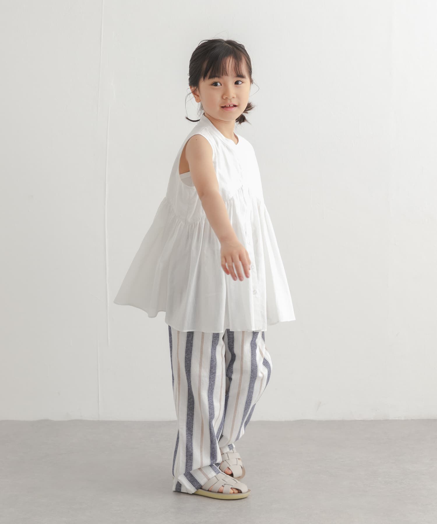 URBAN RESEARCH DOORS「コットンリネンイージーパンツ(KIDS)」|その他|