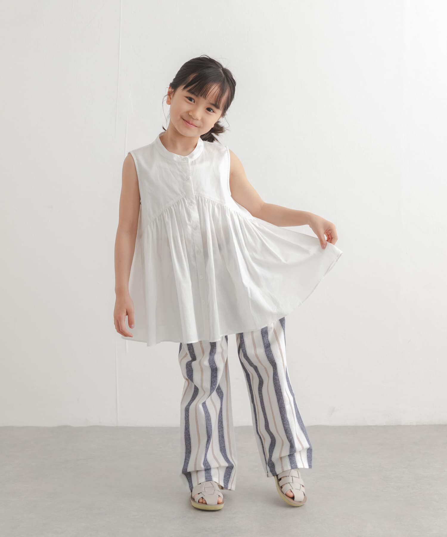 URBAN RESEARCH DOORS「コットンリネンイージーパンツ(KIDS)」|その他|