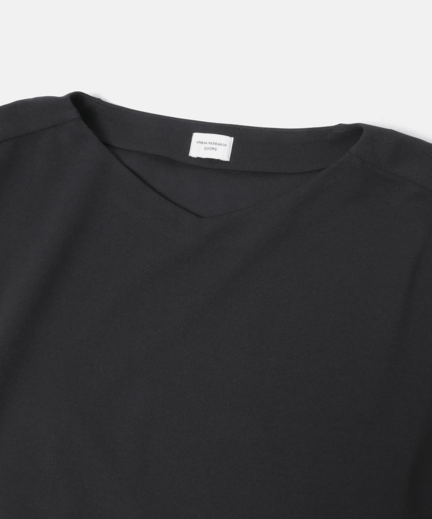 URBAN RESEARCH DOORS「カットジョーゼットVネックプルオーバー」|Tシャツ・カットソー|