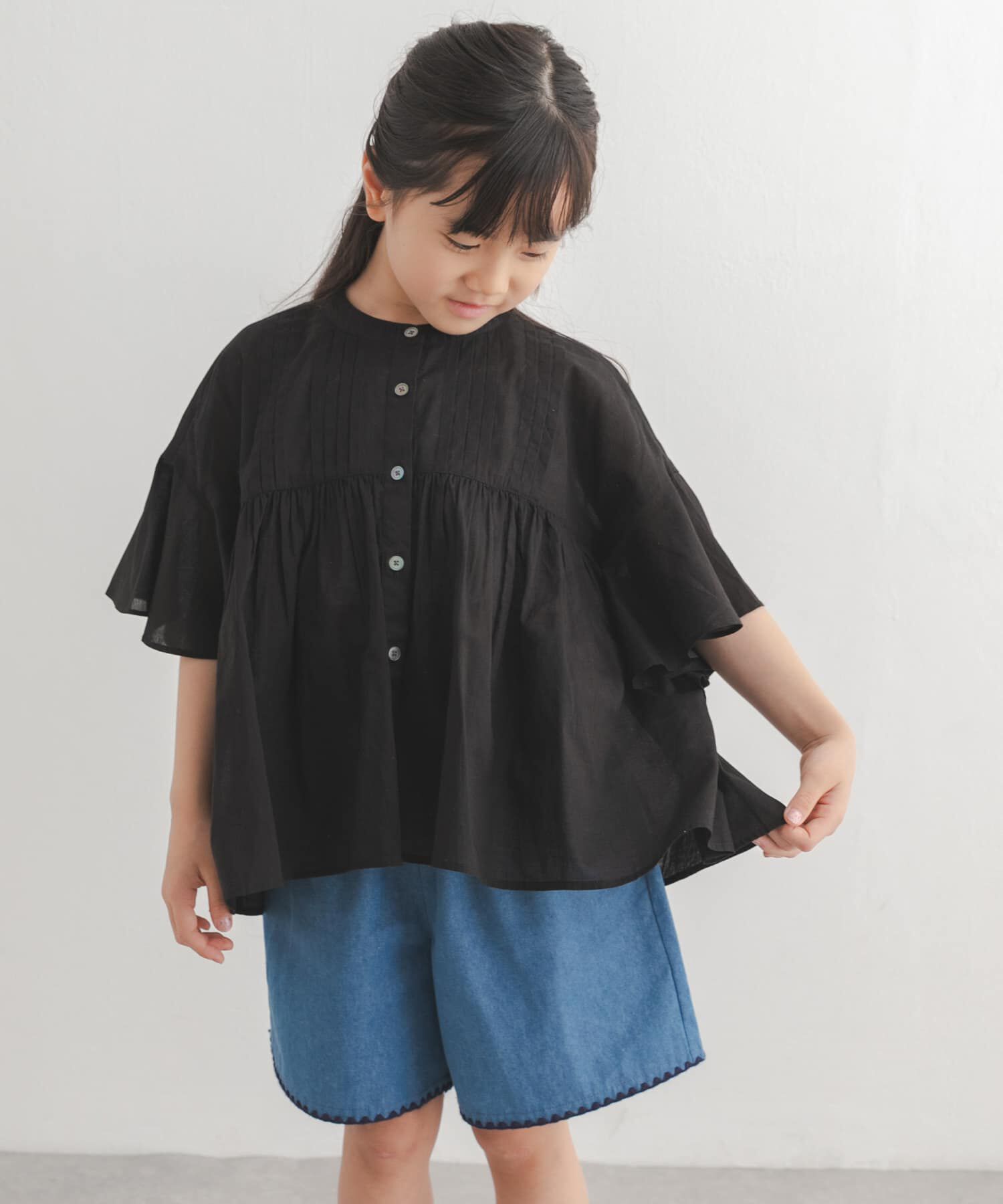 URBAN RESEARCH DOORS「『親子リンク』コットンボイルピンタックブラウス(KIDS)」|その他|