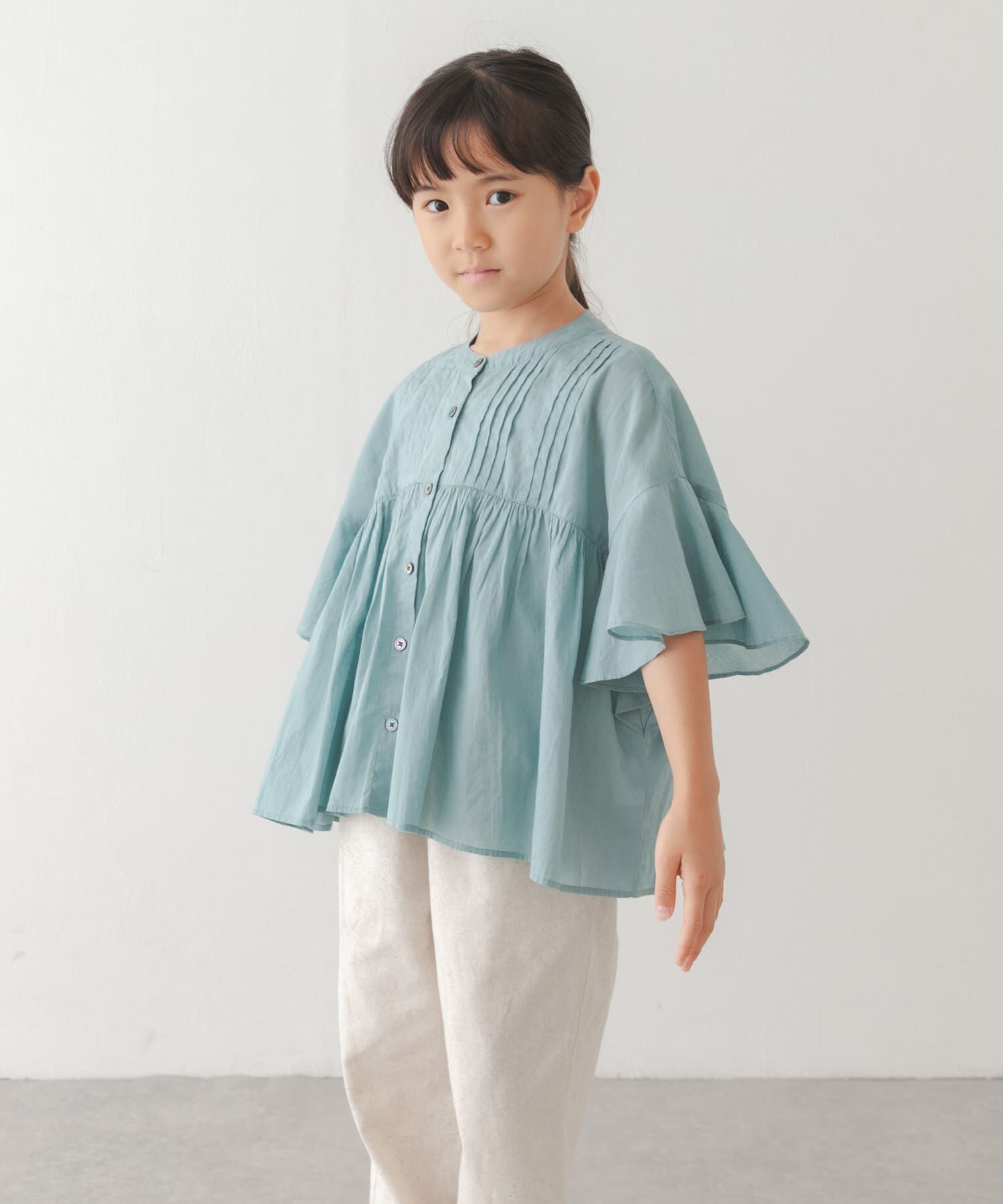 URBAN RESEARCH DOORS「『親子リンク』コットンボイルピンタックブラウス(KIDS)」|その他|