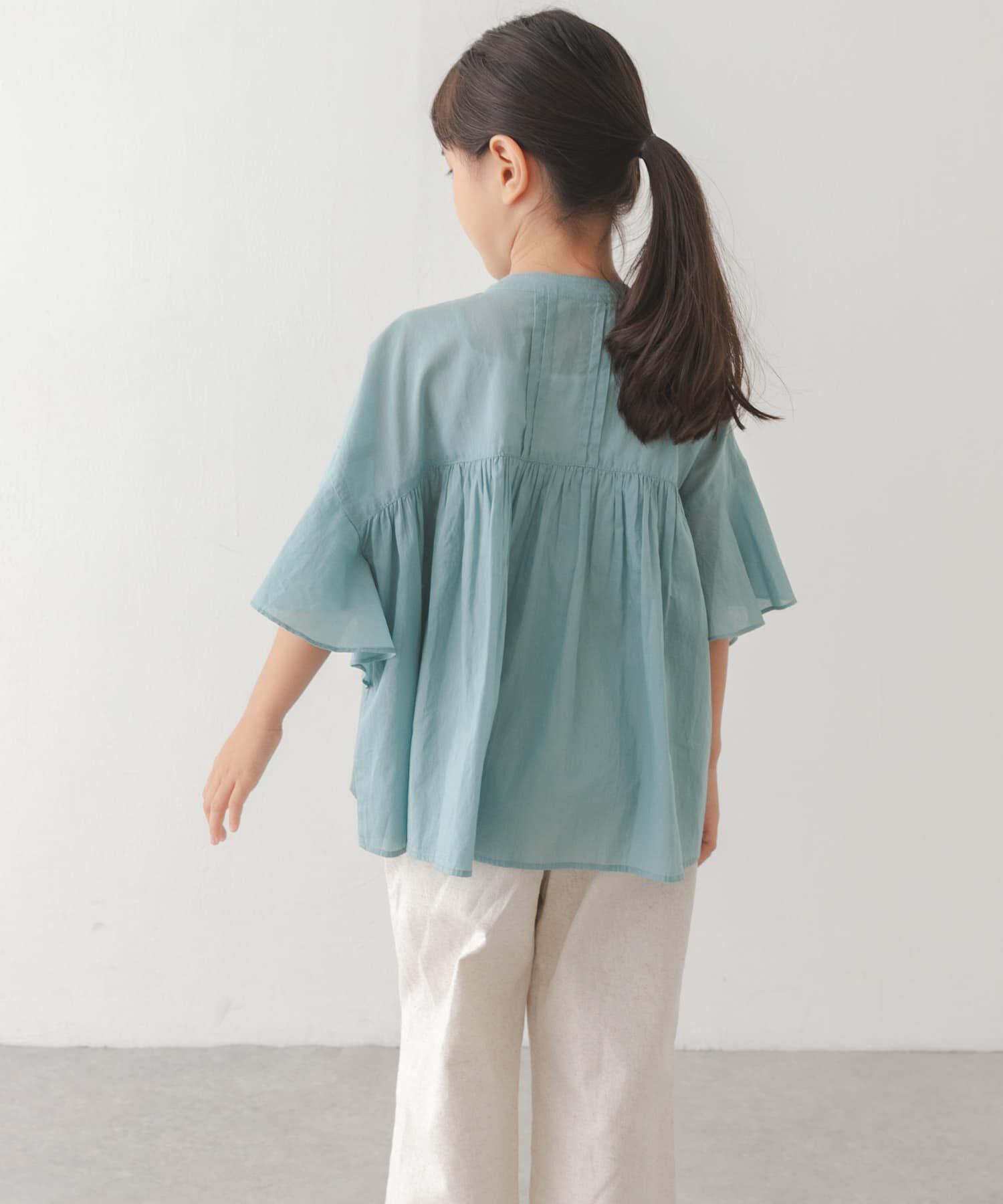 URBAN RESEARCH DOORS「『親子リンク』コットンボイルピンタックブラウス(KIDS)」|その他|