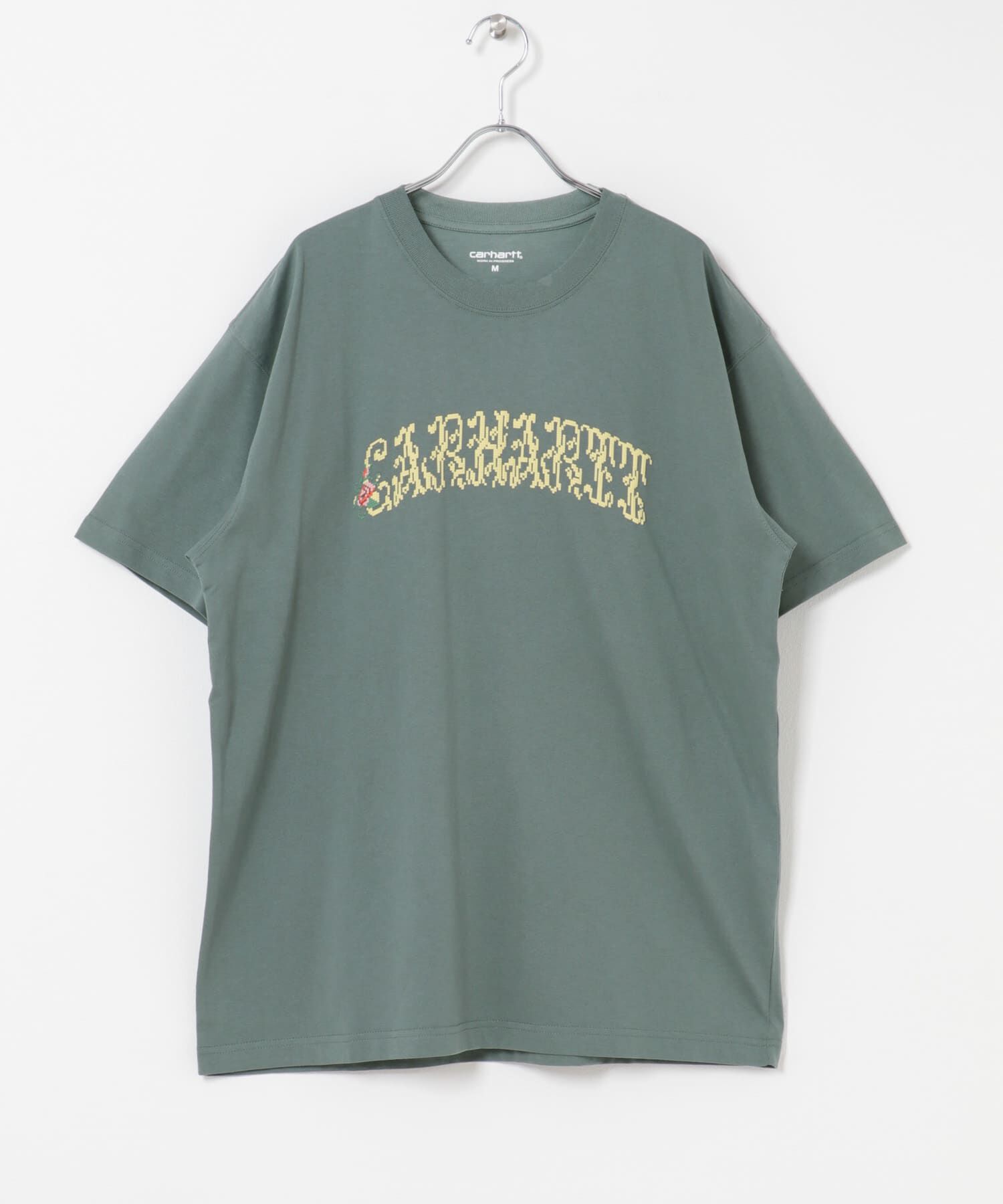 Sonny Label 「CARHARTT　SHORT-SLEEVE MONOGRAM T-SHIRTS」|Tシャツ・カットソー|グリーン