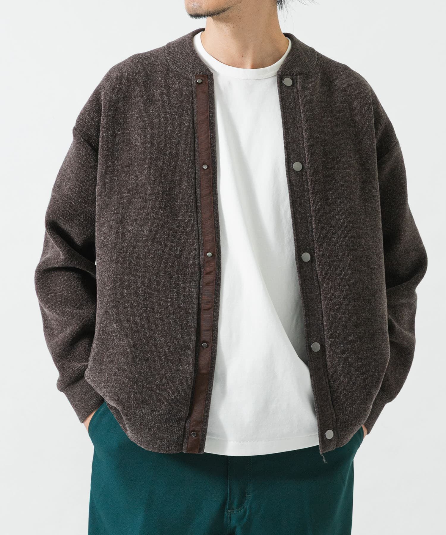 URBAN RESEARCH「SOFT TOUCH MOLE CARDIGAN」|カーディガン|
