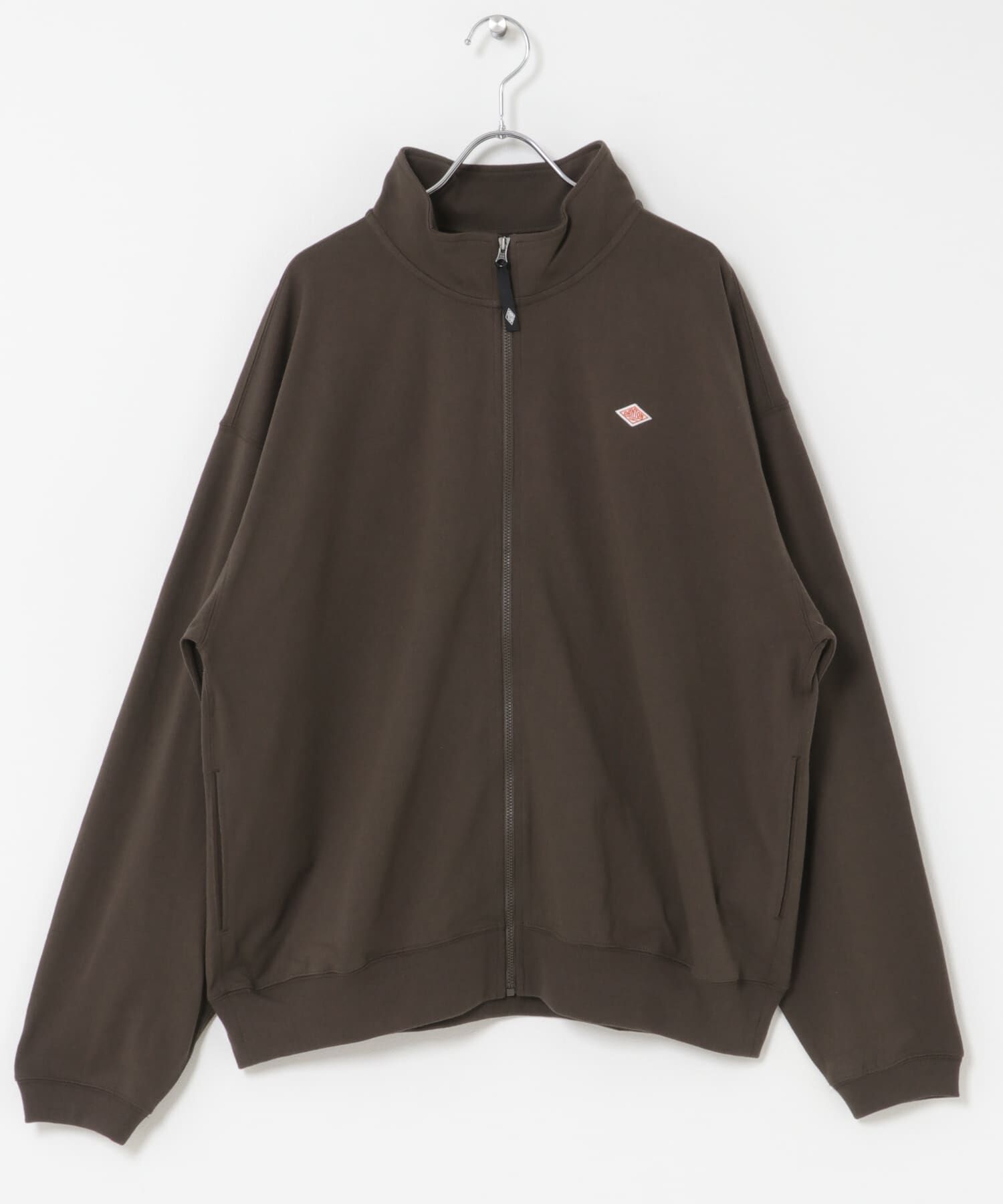 URBAN RESEARCH DOORS「DANTON　SWEAT ZIP BLOUSON」|ノーカラーコート|