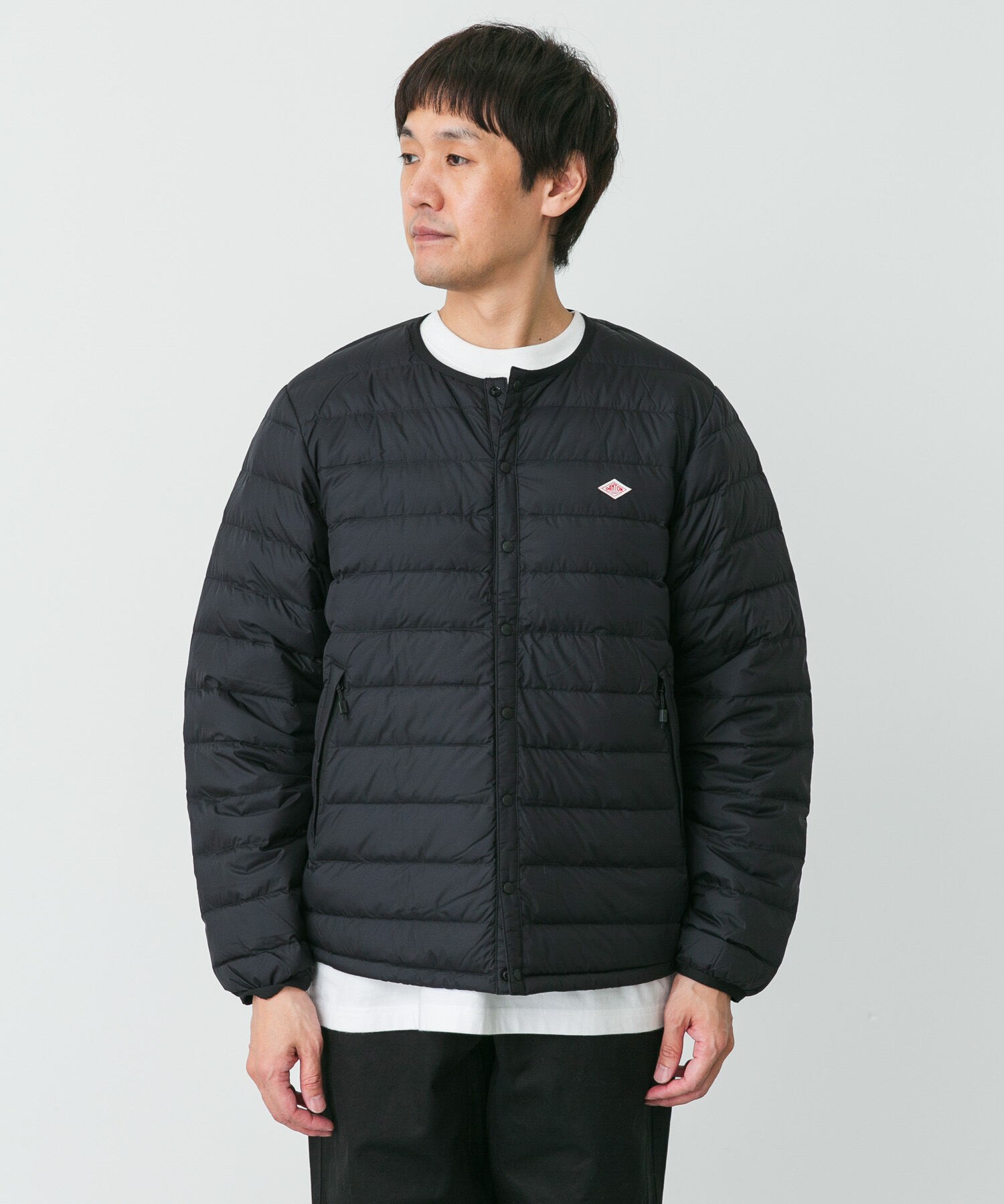 URBAN RESEARCH DOORS「DANTON　INNER DOWN CREW-NECK JACKET」|ダウン|