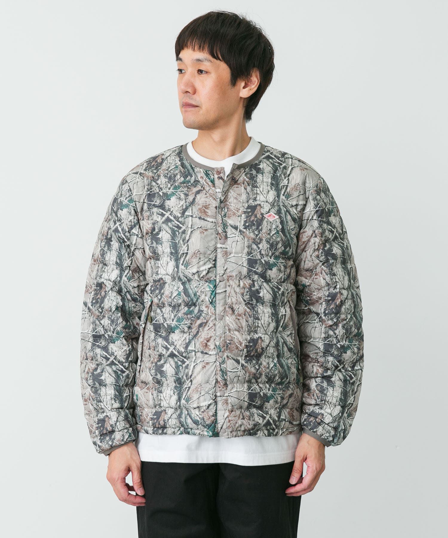 URBAN RESEARCH DOORS「DANTON　INNER DOWN CREW-NECK JACKET」|ダウン|