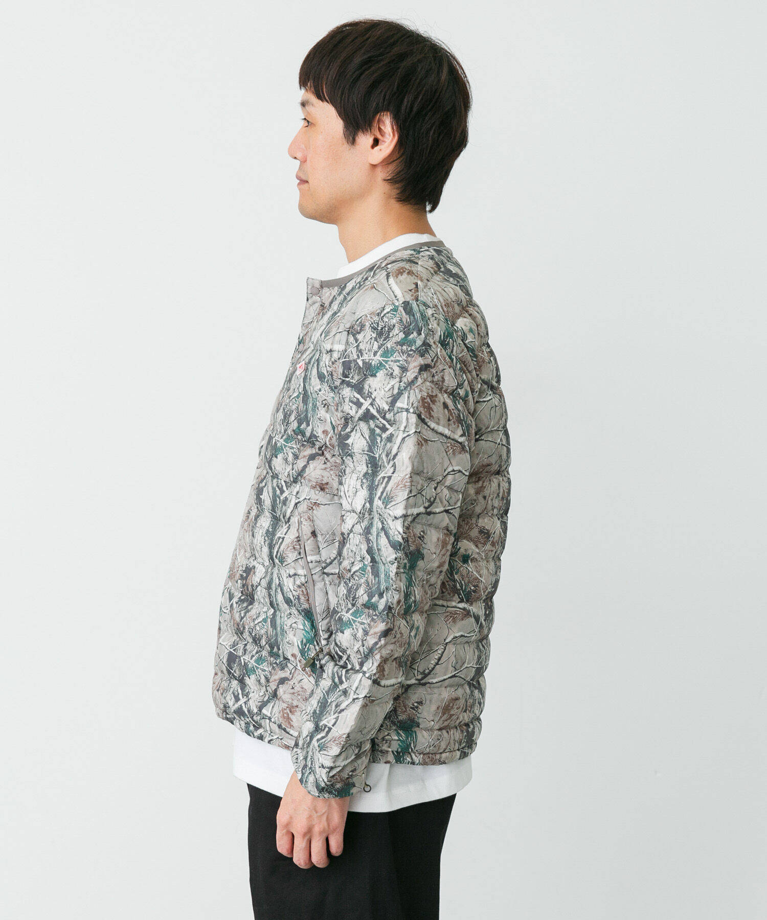 URBAN RESEARCH DOORS「DANTON　INNER DOWN CREW-NECK JACKET」|ダウン|