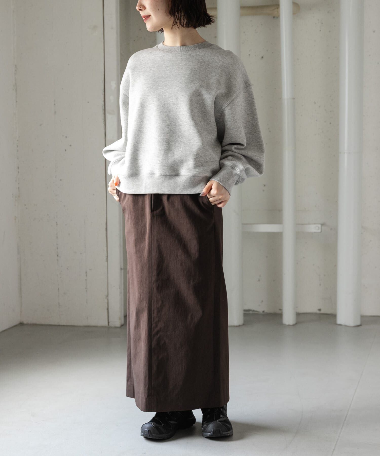 URBAN RESEARCH DOORS「FORK&SPOON　アムンゼンクルーネックスウェット」|スウェット・ジャージ|